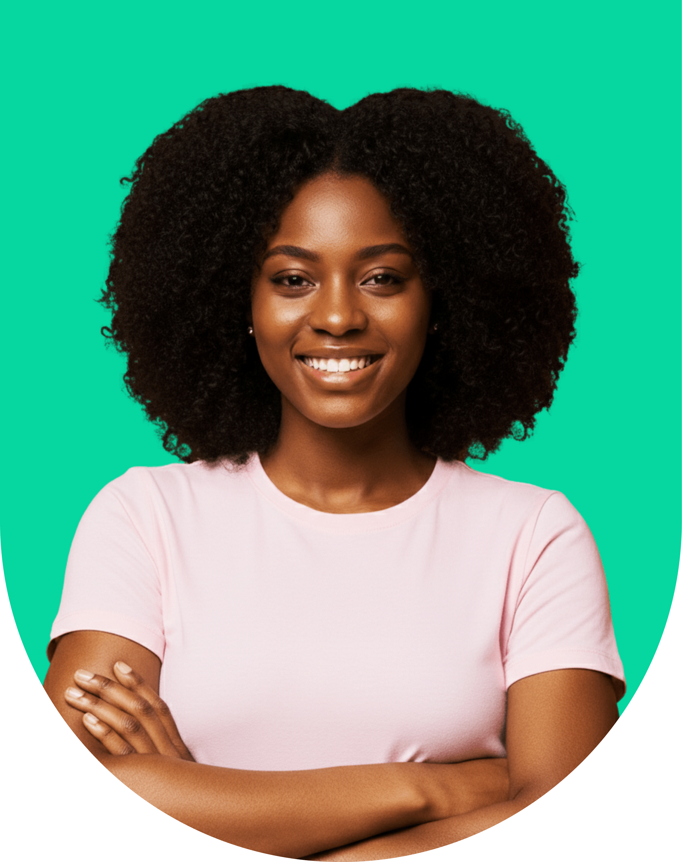 Woman smiling — learn Igbo and Yoruba with Obodo